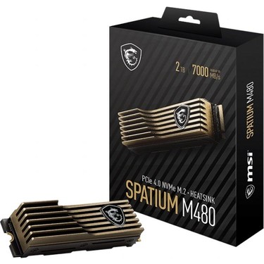 MSI SSD SPATIUM M480 PRO PCIE 4.0 NVME M.2 2TB R:7400 W:7000 Fiyatı
