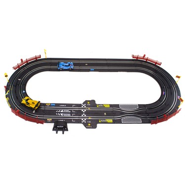 IFUJI OVAL BOX type-R #1,#2〈SET販売〉 Erzi 1/43 Ölçek Yarış Pisti Işıklı Formula Pisti Iki Kişilik Fiyatı