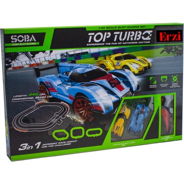 Erzi 1/43 Ölçek Yarış Pisti Işıklı Formula Pisti Iki Kişilik Fiyatı