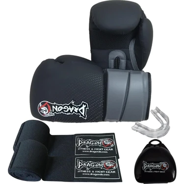 DragonDo DragonDo Bazooka Boks Eldiveni 3,5 Metre Bandaj ve Dişlik Set Boks
