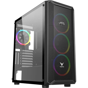 GAMERS ARENA VENTO VG16AL MESH FSP 650W 80+ HYPER PRO 4x120MM RGB FAN E-ATX GAMING