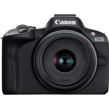 Canon Eos R50 + Rf-S 18-45MM F4.5-6.3 Is Stm Vlogger Kit Fotoğraf Makinesi (Canon Eurasia