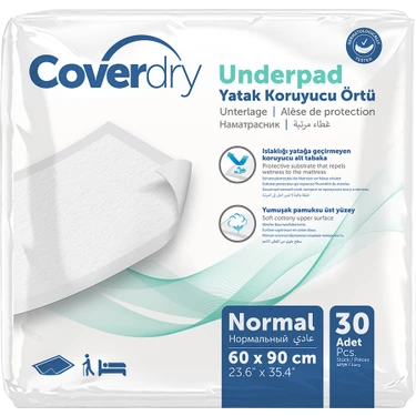 Coverdry Yatak Koruyucu Örtü 60X90 30