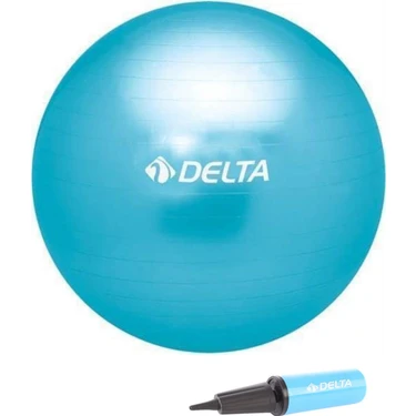Delta 85 cm Mavi Deluxe Pilates Topu Ve Çift Yönlü Pompa Seti Kullanım Amacı: Egzersiz