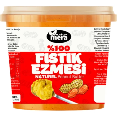 Fıstık Ezmesi - Yumuşak 375 gr