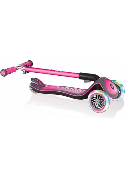 Scooter Elite Deluxe Işıklı Pembe