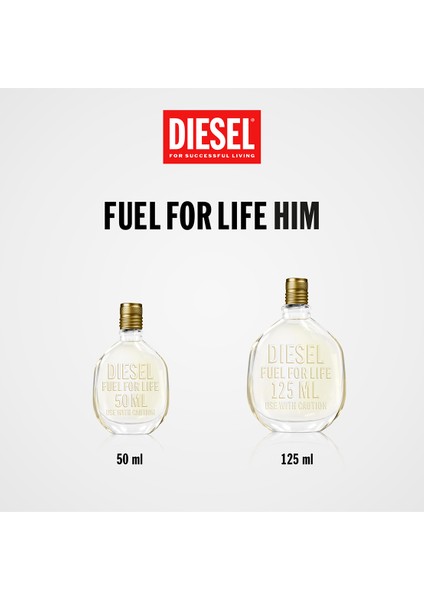 Fuel For Life Edt 50 ml Erkek Parfümü