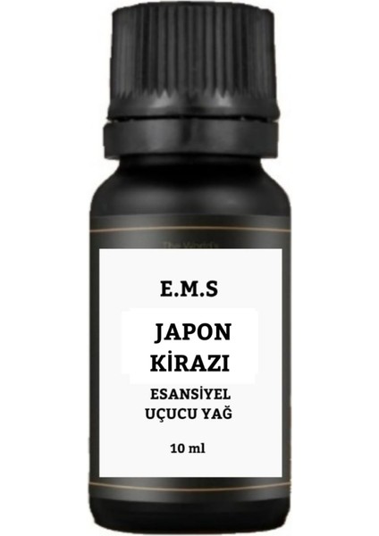 Japon Kirazı Saf Esansiyel Uçucu Yağ Buhurdanlık Yağı Difüzör Esansı Aromaterapi Yağı 10 ML