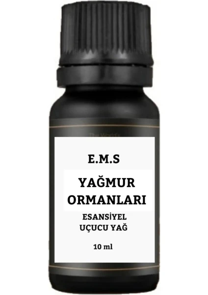 Yağmur Ormanları Saf Esansiyel Uçucu Yağ Buhurdanlık Yağı Difüzör Esansı Aromaterapi Yağı 10 ML