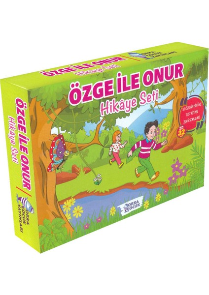 Özge ile Onur Hikaye Seti 10 Kitap