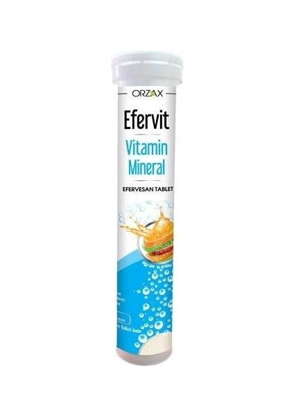 Efervit Multivitamin ve Mineral 20 Tablet