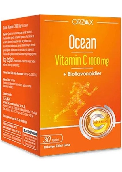 Ocean Vitamin C 30 Tablet