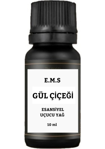 Gül Çiçeği Saf Esansiyel Uçucu Yağ Buhurdanlık Yağı Difüzör Esansı Aromaterapi Yağı 10 ML