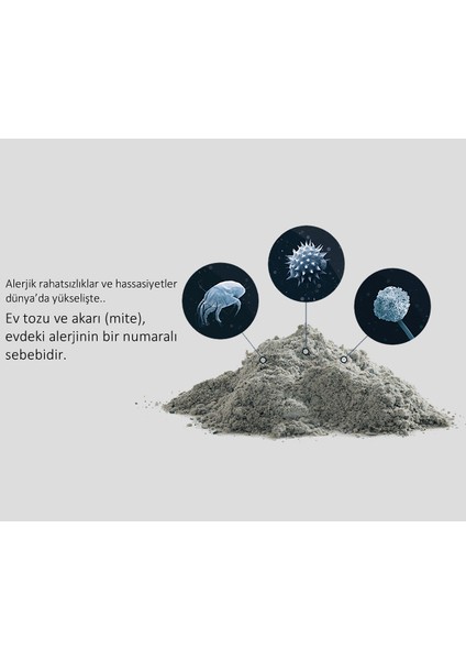 Anti-Mite Ev Tozu Akarlarına Özel Yatak Temizleme Sprey 500 ml