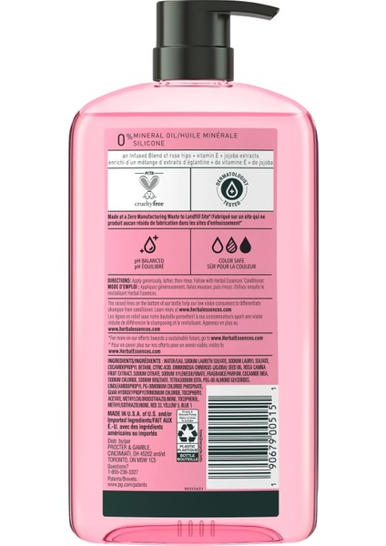 Rose Hips Şampuan 865ML