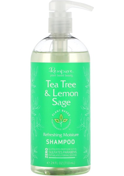 Tea Tree Lemon Sage Canlandırıcı Nemlendirme Şampuan 710ML