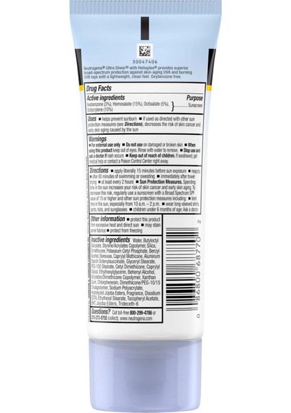 Ultra Sheer Dry-Touch SPF70 Güneş Koruyucu 88ML