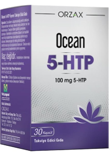 Ocean 5-Htp Takviye Edici Gıda 30 Kapsül