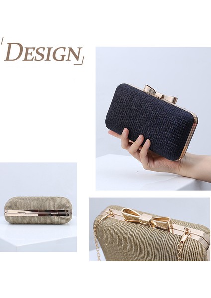 Parti Elbisesi ile Işıltılı Pileli Fiyonklu Parti Debriyajı (Yurt Dışından) fırsatları