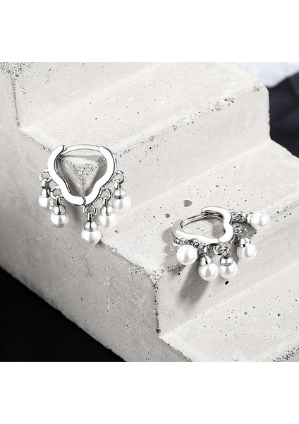 Püsküllü Inci Küpeler (Yurt Dışından)