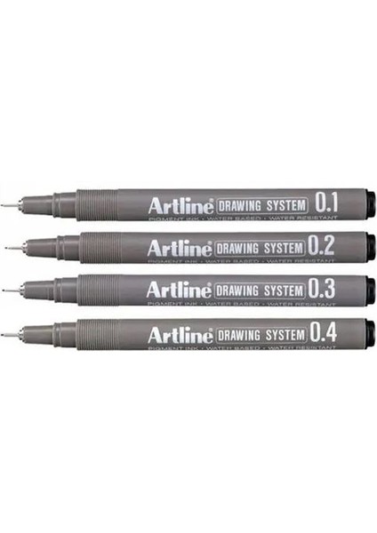 Teknik Çizim Kalemi 4’lü Set 1