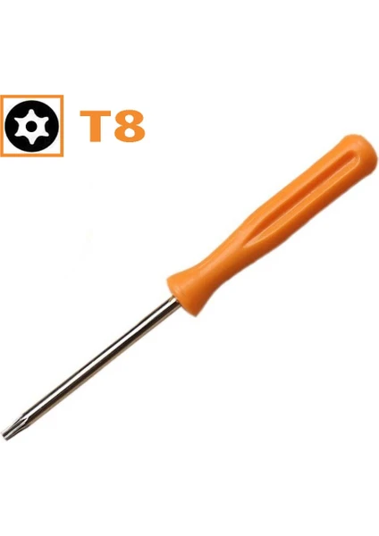 T8 Torx Uçlu Tornavida PS3 PS4 PS5 XBOX 360 XBOX One Uyumlu Tamir Yedek Parça T8 Tornavida Delikli