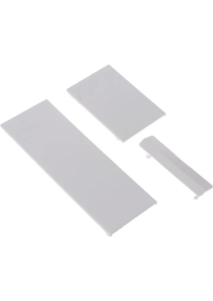 Nintendo Wii Konsol Kapak Seti Beyaz Renk Memory Card Door Slot Cover 3 in 1 Wii Yedek Parça