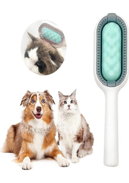 Kedi Köpek Tüy Saç Tımar Temizleme Fırçası Tarağı