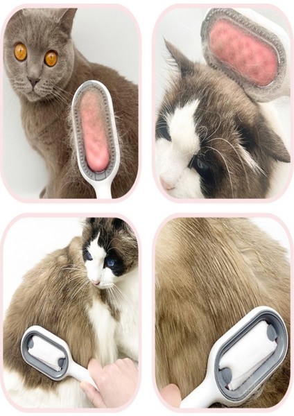 Kedi Köpek Tüy Saç Tımar Temizleme Fırçası Tarağı
