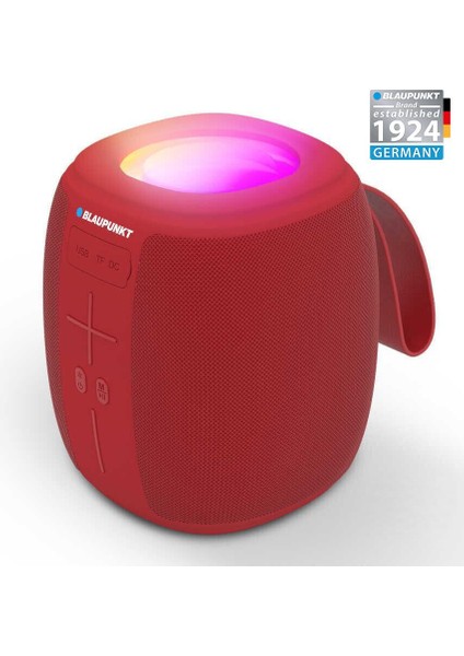 LS160 Taşınabilir Bluetooth Speaker Hoparlör Kırmızı