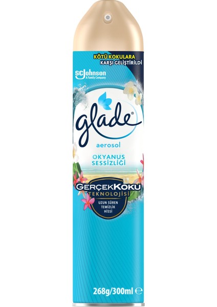 GLADE Aerosol Oda Kokusu Okyanus Sessizliği 300 ml