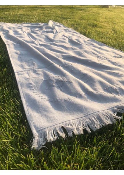 Plaj Havlusu Jakarlı 70 x 140 cm Gri fiyatları