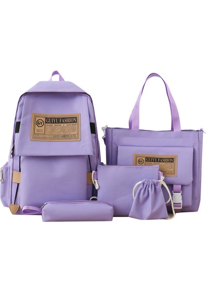 Kadın Üniversite Öğrencileri Büyük Kapasiteli Erkek Lise Öğrencileri Ortaokul Öğrencileri Kızlar Backpack Ortaokul Öğrencileri Kızlar Sırt Çantası (Yurt Dışından)