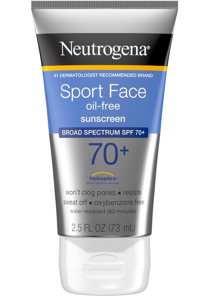 Sport SPF70+ Yüz Için Yağsız Güneş Koruyucu 73ML