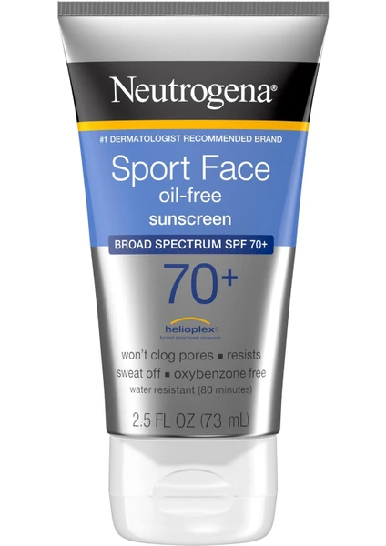 Sport SPF70+ Yüz Için Yağsız Güneş Koruyucu 73ML