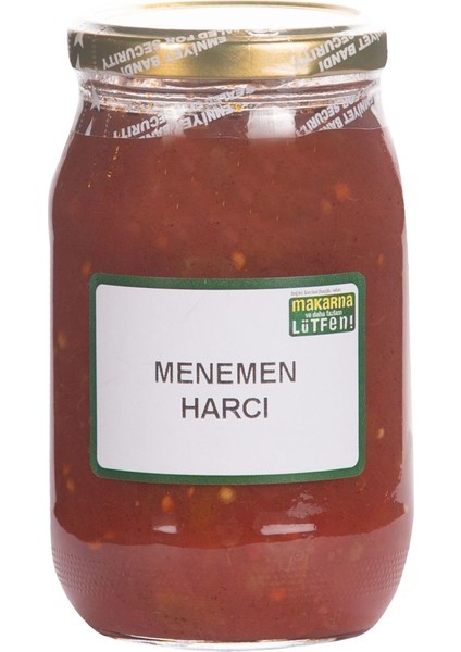 Makarna Lütfen Menemen Harcı (Soğansız - Katkısız - 500 G)