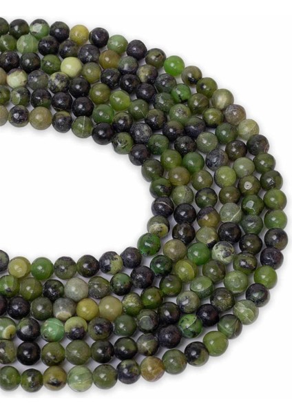 5 mm Kanada Yeşim Taşı Dizi
