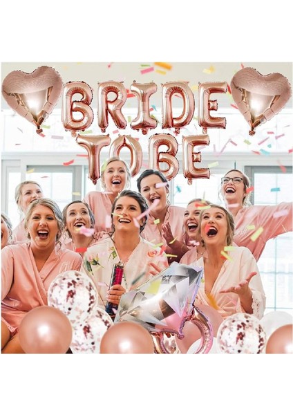 Bride To Be Bekarlığa Veda Partisi Süslemeleri, Gelin Dekorasyonu, Kuşak Hediyeli,parti Setleri modelleri