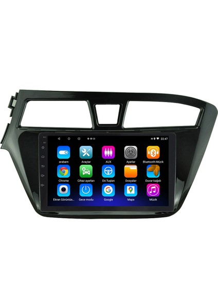 Hyundai I20 Android 6gb Ram 128GB Rom Carplay 8 Çekirdek Navigasyon Multimedya Oto Teyp modelleri