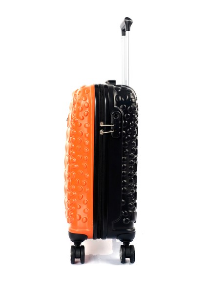 Turuncu-Siyah Ççs 5201 Crocodıle Abs Orta Boy Valiz fırsatları