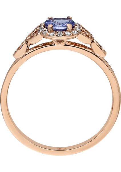 Pırlanta ve Tanzanit Taşlı Ajna Yüzük 0417R0275 modelleri