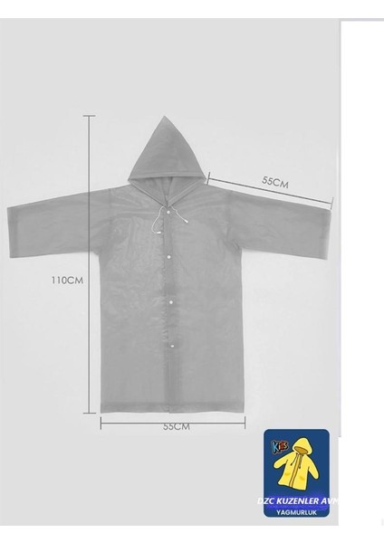 Kız Erkek Çocuk Yağmurluk Kapüşonlu Çıtçıtlı Eva Yağmurluk Rüzgarlık Pembe modelleri