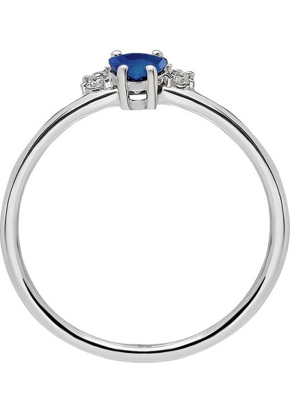 Pırlanta ve Mavi Safir Taşlı Derin Yüzük 0417R0277 modelleri