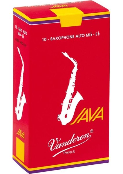 SR262R Java Red Cut Alto Saksafon Kamışı (10LU) No. 2