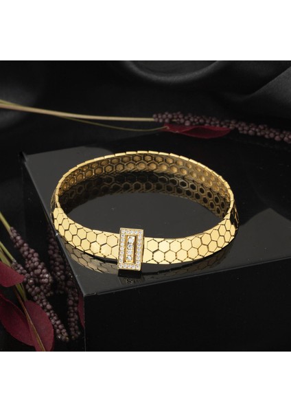 Tasarım 14 Ayar Sarı Altın Bileklik modelleri