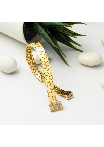 Tasarım 14 Ayar Sarı Altın Bileklik fırsatları