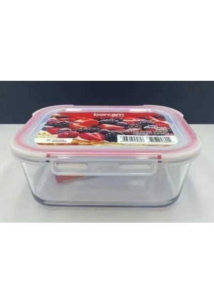 3'Lü Borcam Saklama Kabı Fırın Kabı Seti 780 Cc- 1800 Cc- 3350 Cc modelleri