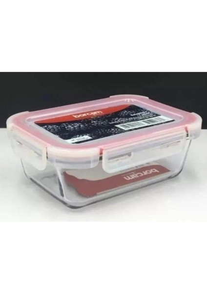 3'Lü Borcam Saklama Kabı Fırın Kabı Seti 780 Cc- 1800 Cc- 3350 Cc fırsatları