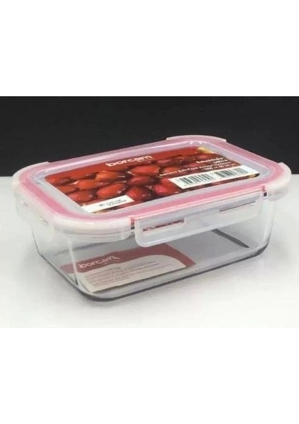 3'Lü Borcam Saklama Kabı Fırın Kabı Seti 780 Cc- 1800 Cc- 3350 Cc indirimleri