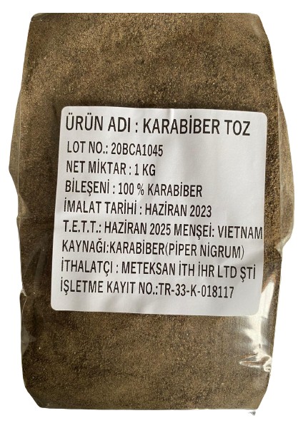 Karabiber Toz